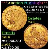 *Highlight* 1925-d Gold Indian Quarter Eagle Near