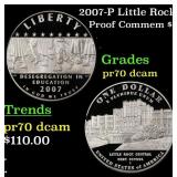 2007-P Little Rock Proof Modern Commem Dollar $1 p