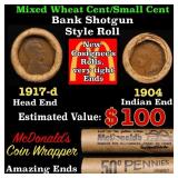 Small Cent Mixed Roll Orig Brandt McDonalds Wrappe