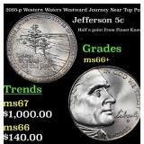 2005-p Western Waters Jefferson Nickel Westward Jo