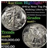 *Highlight* 1942-p Walking Liberty Half Dollar Nea
