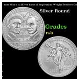 2022 Niue 1 oz Silver Icons of Inspiration: Wright