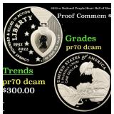 2022-w National Purple Heart Hall of Honor Proof M