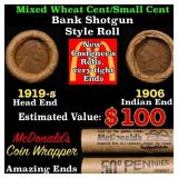 Small Cent Mixed Roll Orig Brandt McDonalds Wrappe