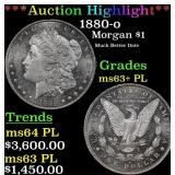 *Highlight* 1880-o Morgan Dollar $1 ms63+ PL SEGS