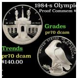 1984-s Olympic Proof Modern Commem Dollar $1 pr70