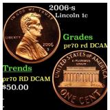 2006-s Proof Lincoln Cent 1c pr70 rd DCAM SEGS
