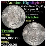 *Highlight* 1883-o Morgan Dollar Near Top Pop! $1