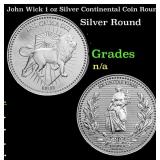 John Wick 1 oz Silver Continental Coin Round