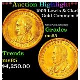 *Highlight* 1905 Lewis & Clark Gold Commem Dollar