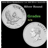 2024 Silver Kookaburra 1 oz .999 Silver Australia