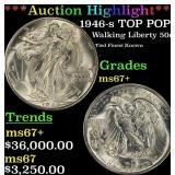 *Highlight* 1946-s Walking Liberty Half Dollar TOP