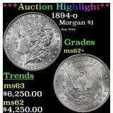 *Highlight* 1894-o Morgan Dollar $1 Select Unc USC