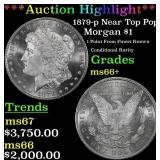 *Highlight* 1879-p Morgan Dollar Near Top Pop! $1