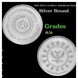John Wick 2 oz Silver Adjudicator Round