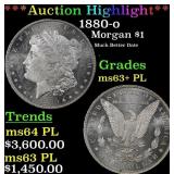 *Highlight* 1880-o Morgan Dollar $1 ms63+ PL SEGS
