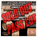 *EXCLUSIVE* x10 Morgan Covered End Roll! Marked "M