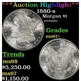 *Highlight* 1880-s Morgan Dollar $1 ms67+ SEGS (fc