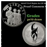2014-P Civil Rights Act Of 1964 Proof Modern Comme