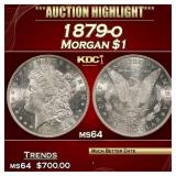 1879-o Morgan Dollar $1 Grades Choice Unc