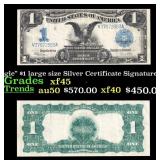 1899 $1 large size Silver Certificate "Black Eagle