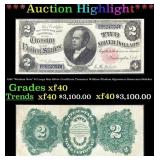 1891 $2 Large Size Silver Certificate "Windom Note