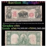 The $10 United States Note Famous Ten-Dollar "Biso