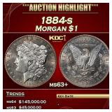 1884-s Morgan Dollar $1 Select+ Unc USCG