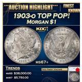 1903-o Morgan Dollar TOP POP! $1 ms67+ SEGS