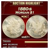 1880-s Morgan Dollar $1 ms67+ SEGS