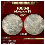 1888-s Morgan Dollar $1 ms64+ SEGS