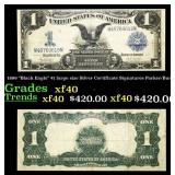 1899 $1 large size Silver Certificate "Black Eagle