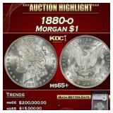 1880-o Morgan Dollar $1 ms65+ SEGS
