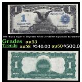 1899 $1 large size Silver Certificate "Black Eagle