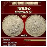1895-o Morgan Dollar $1 au53 SEGS