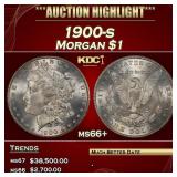 1900-s Morgan Dollar $1 ms66+ SEGS