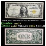 1935A $1 Silver Certificate North Africa WWII Emer