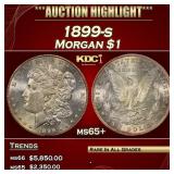 1899-s Morgan Dollar $1 ms65+ SEGS