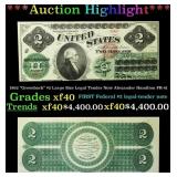 1862 $2 Large Size Legal Tender Note "Greenback" A