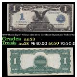 1899 $1 large size Silver Certificate "Black Eagle