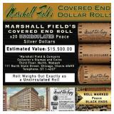 160- MARSHALL FIELDS RARE UNC Black Lvl 20 Coin Pe