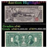 1896 $1 large size Silver Certificate Martha & Geo