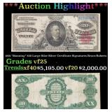 1891 $20 Large Silze Silver Certificate "Manning"