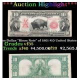 The $10 United States Note Famous Ten-Dollar "Biso