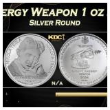 2024 Nikola Tesla Direct Energy Weapon 1 oz .999 S