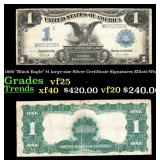 1899 $1 large size Silver Certificate "Black Eagle