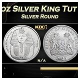 2023 Sierra Leone 1 oz Silver King Tut Reverse Cam