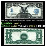 1899 $1 large size Silver Certificate "Black Eagle