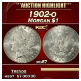 1902-o Morgan Dollar $1 ms67 SEGS