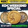 Key Date Coins Weekend Special- $1 Openings! 11LD